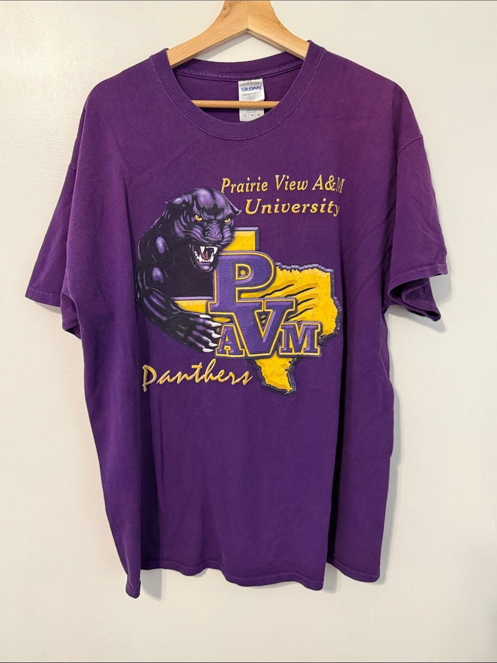 Prairie View A&M University Panthers Purple Graphic Tshirt